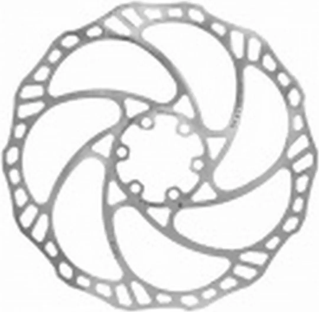Magura Remschijf 180mm 6-Gaats - Staal - Zilver - afbeelding 2 van 6