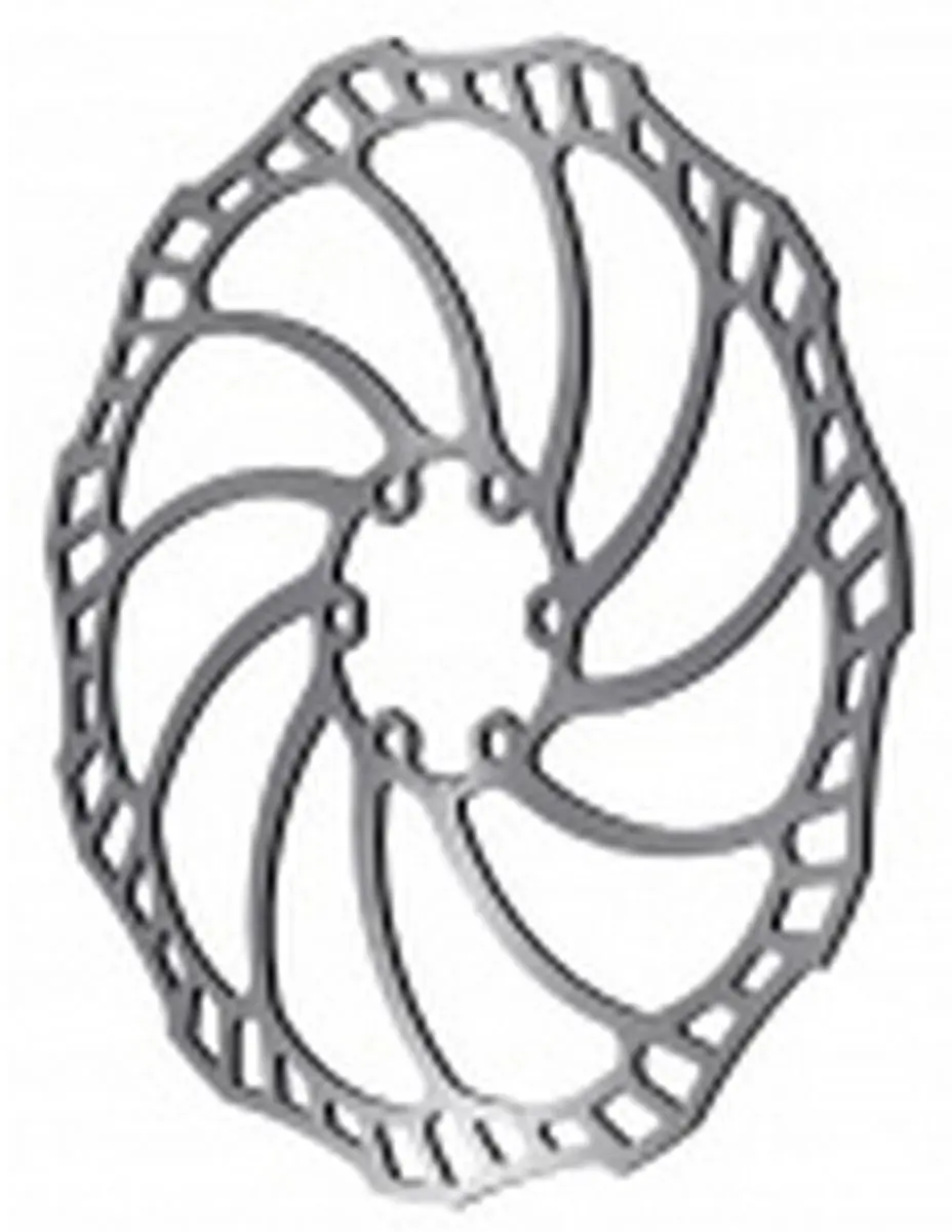 Magura Remschijf 180mm 6-Gaats - Staal - Zilver - afbeelding 4 van 6