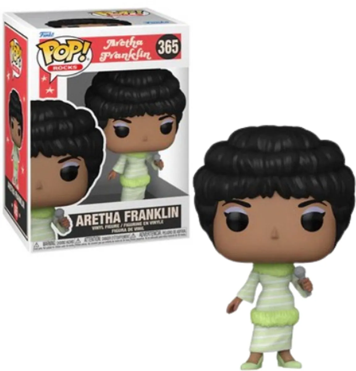 Funko Pop! Rocks Aretha Franklin - 67452 - Veelkleurig