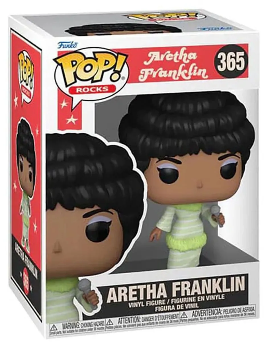 Funko Pop! Rocks Aretha Franklin - 67452 - Veelkleurig