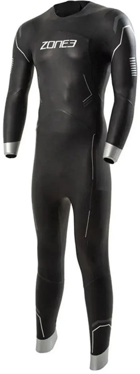 Zone3 Heren Agile Triathlon Wetsuit WS21MAGI116 - Zwart/Zilver - afbeelding 5 van 5