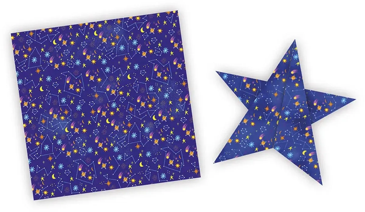 Janod Knutselpakket Origami Sterrenbeelden 200 Stuks - Multicolor