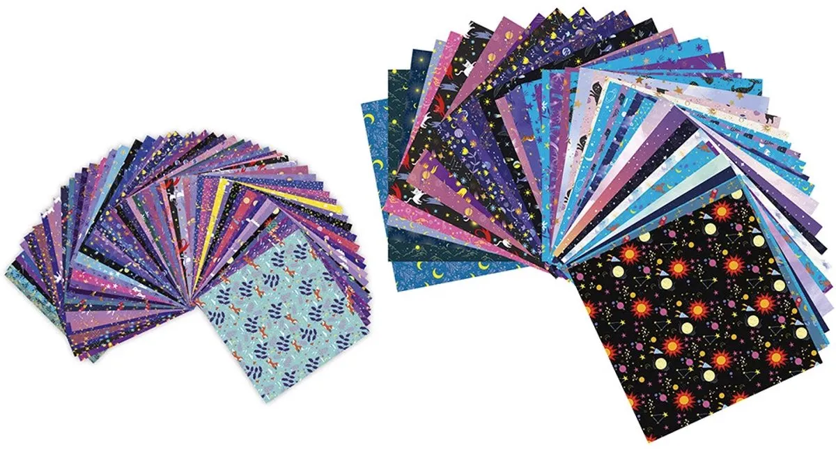 Janod Knutselpakket Origami Sterrenbeelden 200 Stuks - Multicolor