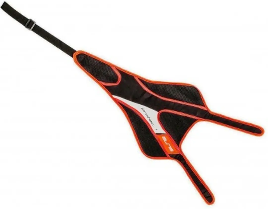 Elite Zweetvanger Protec Plus 45x26cm - Zwart/Rood
