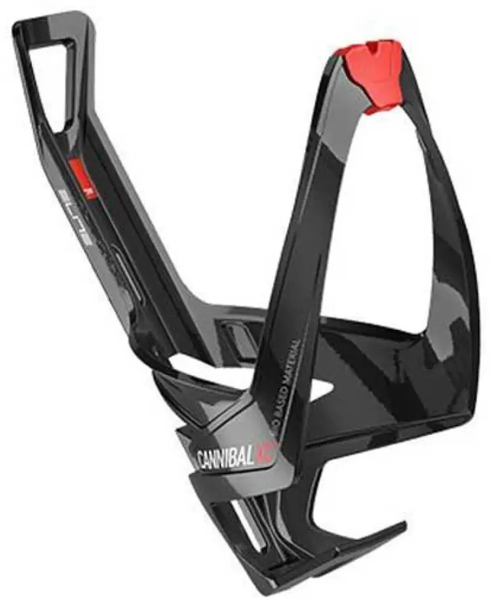 Elite Cannibal Xc Bidonhouder - Gloss Black/White