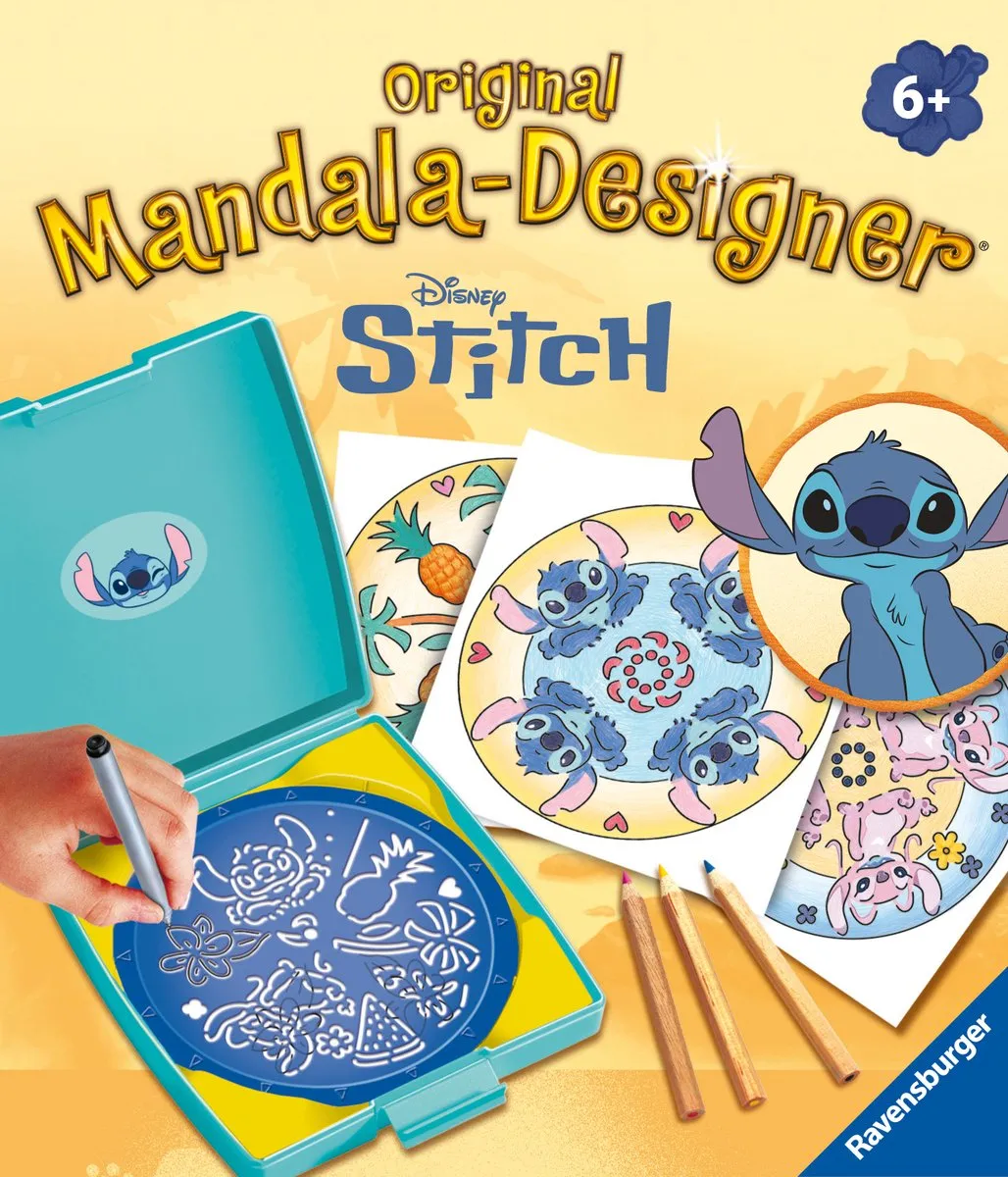 Ravensburger Mandala Designer Mini Disney Stitch - Meerkleurig