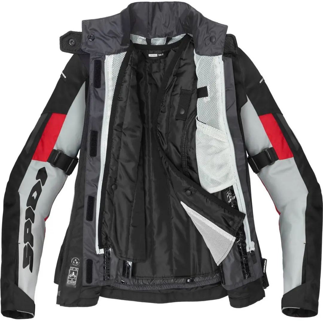 Spidi Crossmaster Lady Jas - Maat L - Rood