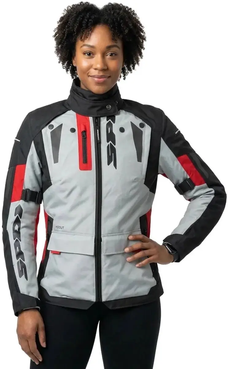 Spidi Crossmaster Lady Jas - Maat L - Rood
