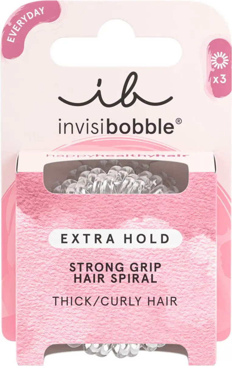 Invisibobble Original Extra hold Crystal Clear