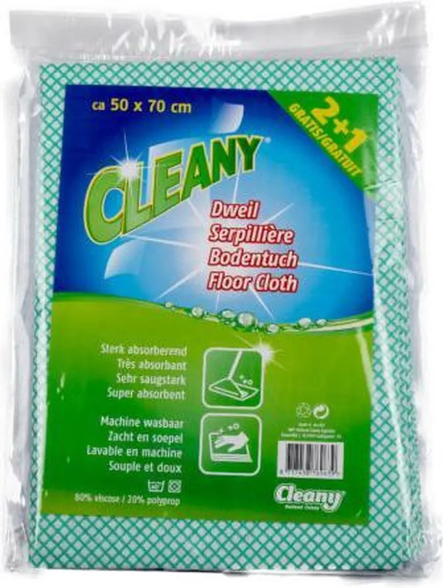Vileda Cleany Vloekdoek Set 3 Stuks