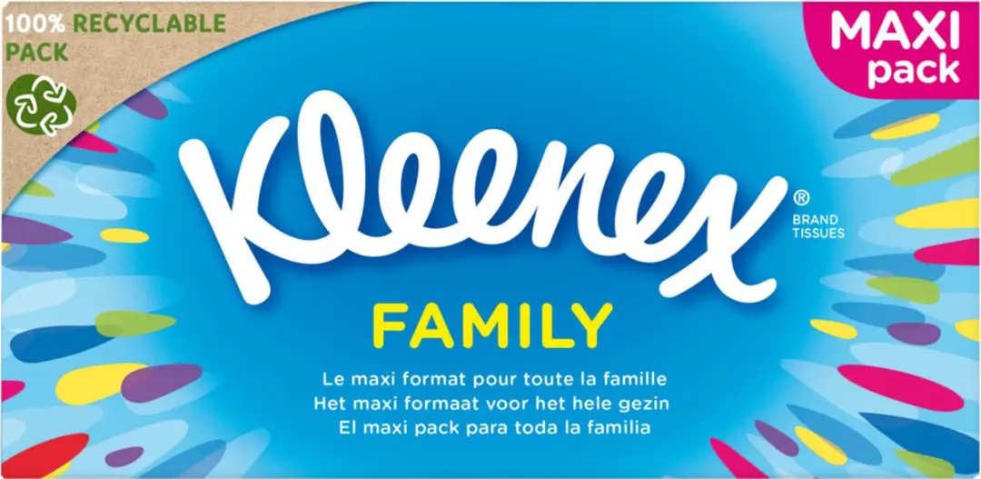 Kleenex Tissues Family 128 Stuks