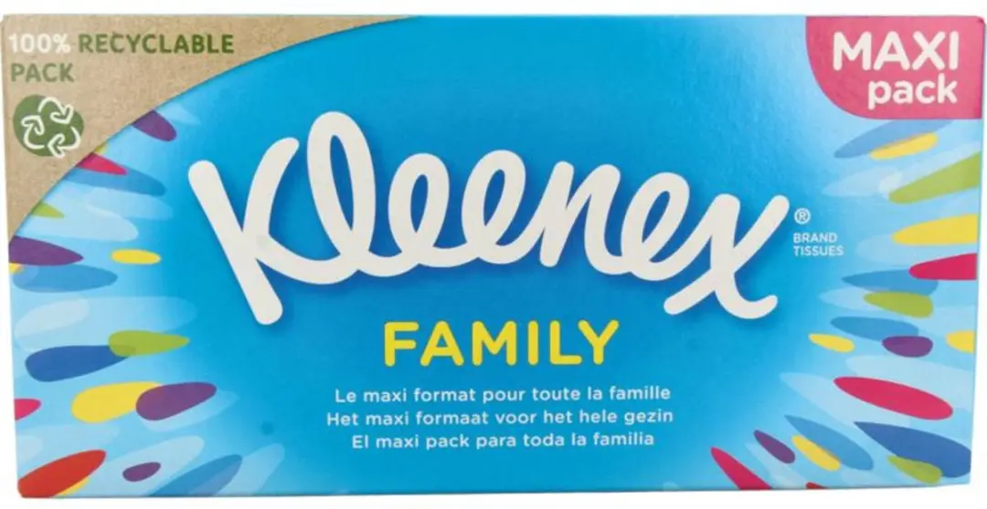 Kleenex Tissues Family 128 Stuks - afbeelding 6 van 6