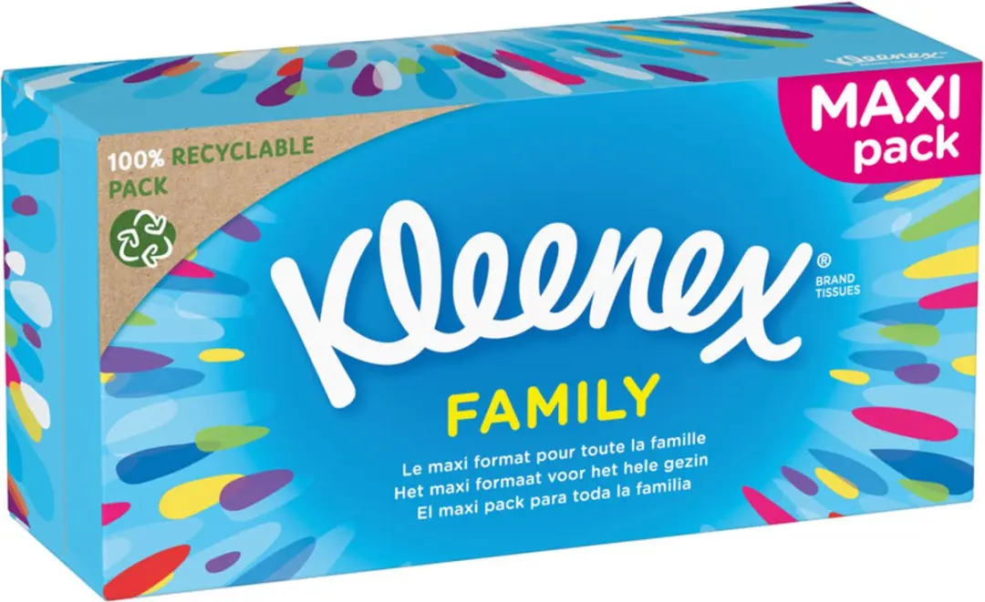 Kleenex Tissues Family 128 Stuks - afbeelding 4 van 6