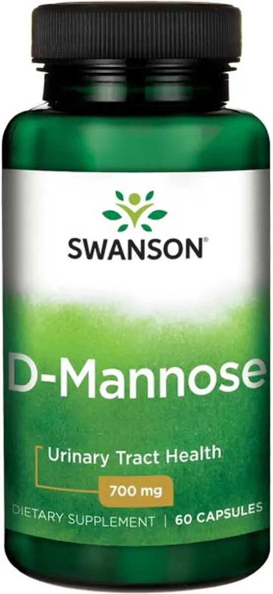 Swanson D-Mannose 700mg - 60 Capsules