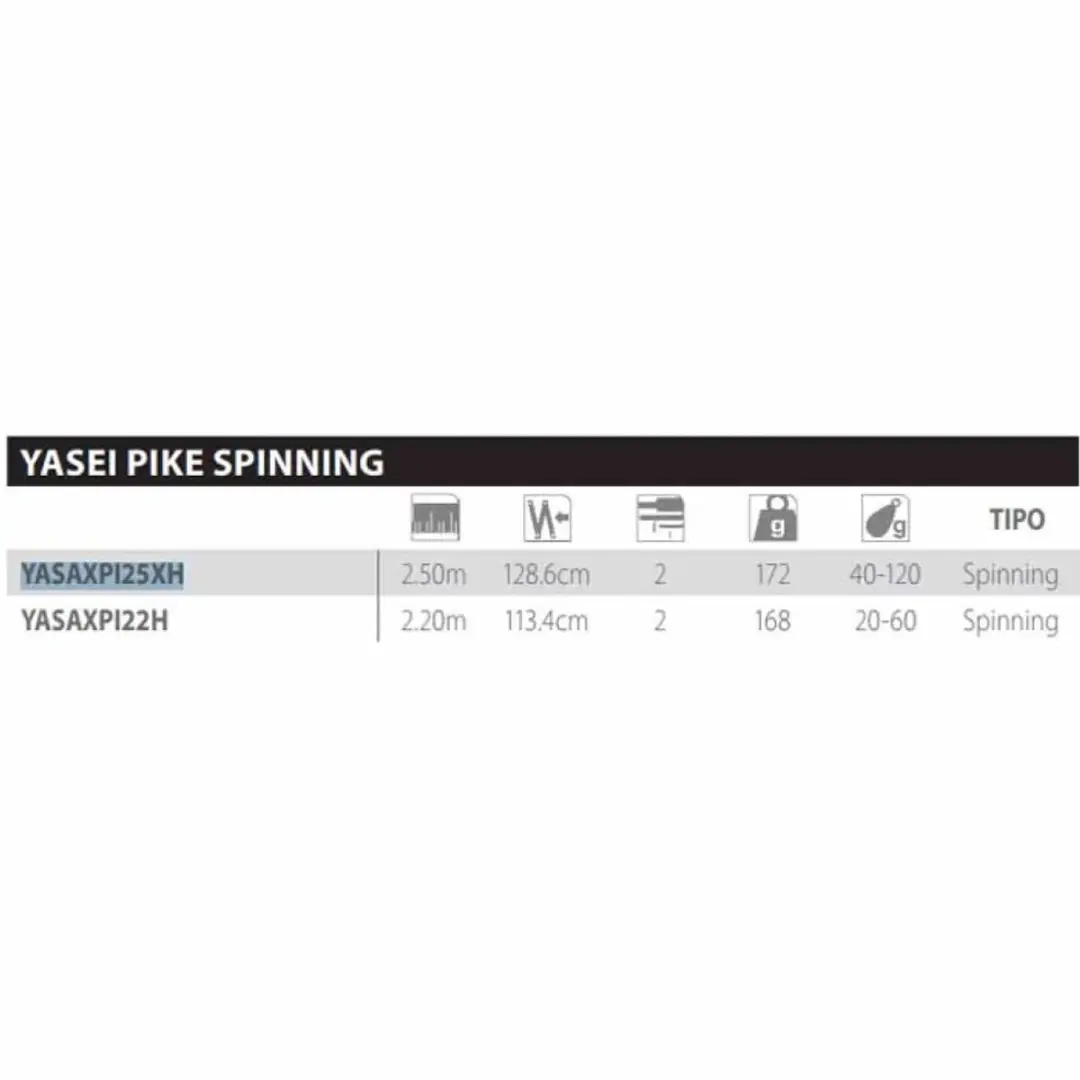 Shimano Yasei AX Pike Spinninghengel - Nocolour - afbeelding 2 van 6