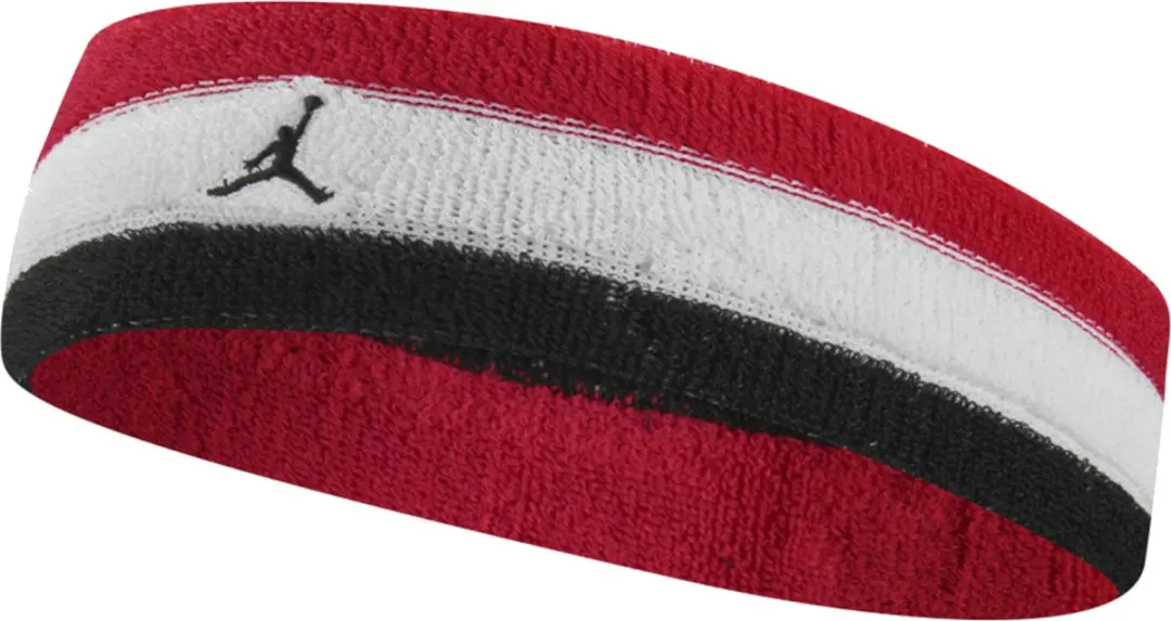 Jordan Terry Headband J1004299-667, Unisex, Wit, hoofdbanden, maat: One size