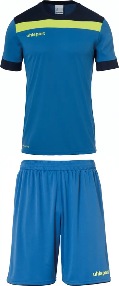 Uhlsport Offence Keeperstenue - Blauw/Geel - Maat S - afbeelding 6 van 6