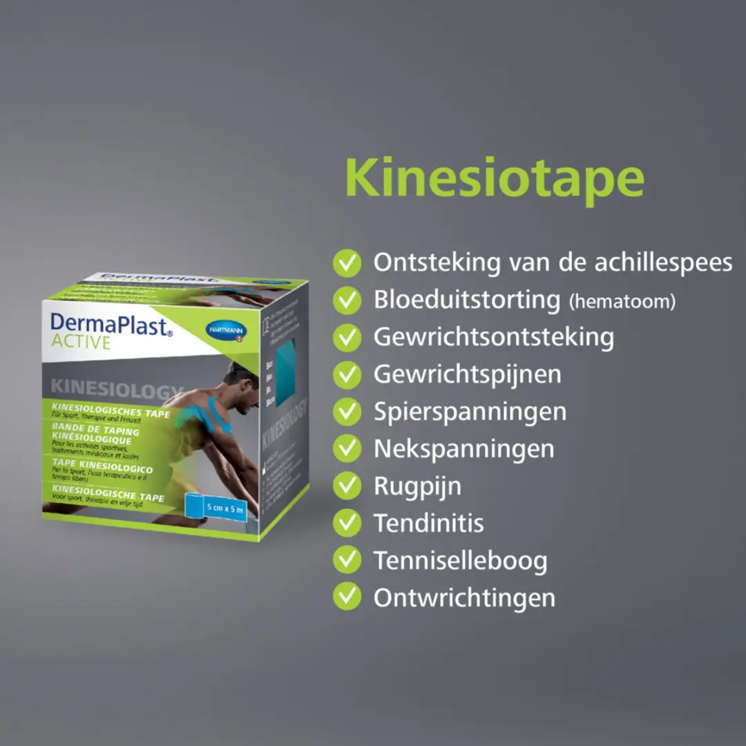 Hartmann DermaPlast Kinesiotape 5cm x 5m - Roze