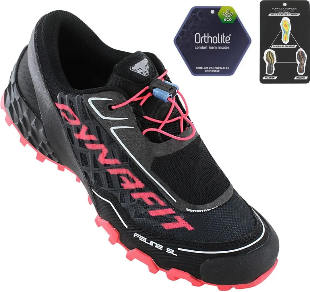 Dynafit Feline SL W Trail-Running Schoenen 64054-0930 - Zwart - afbeelding 2 van 6