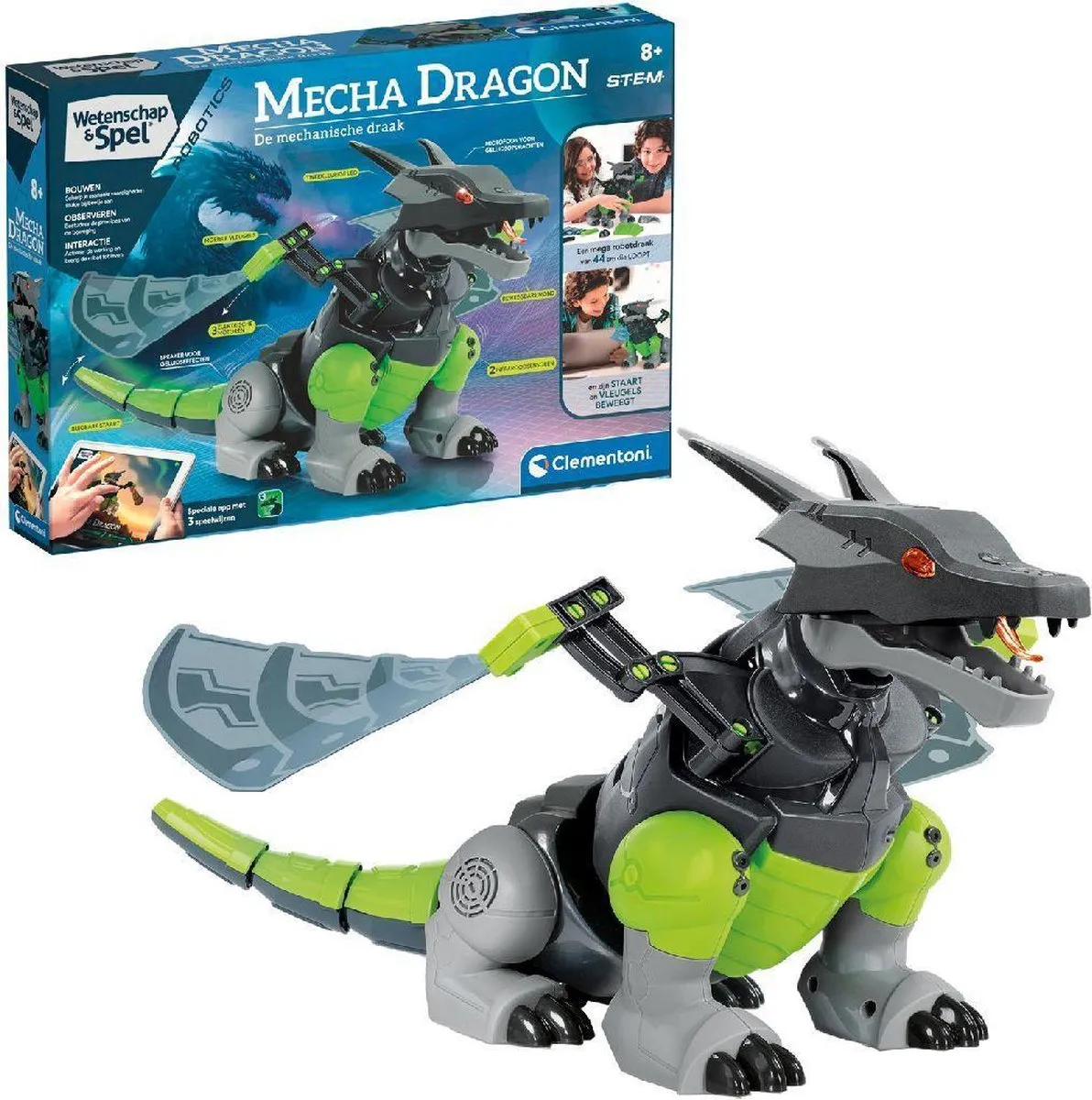 Clementoni Mecha Dragon Robot Speelgoed 2008289