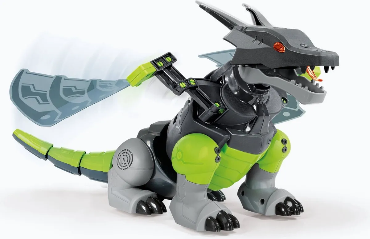 Clementoni Mecha Dragon Robot Speelgoed 2008289 - Blauw - afbeelding 6 van 6