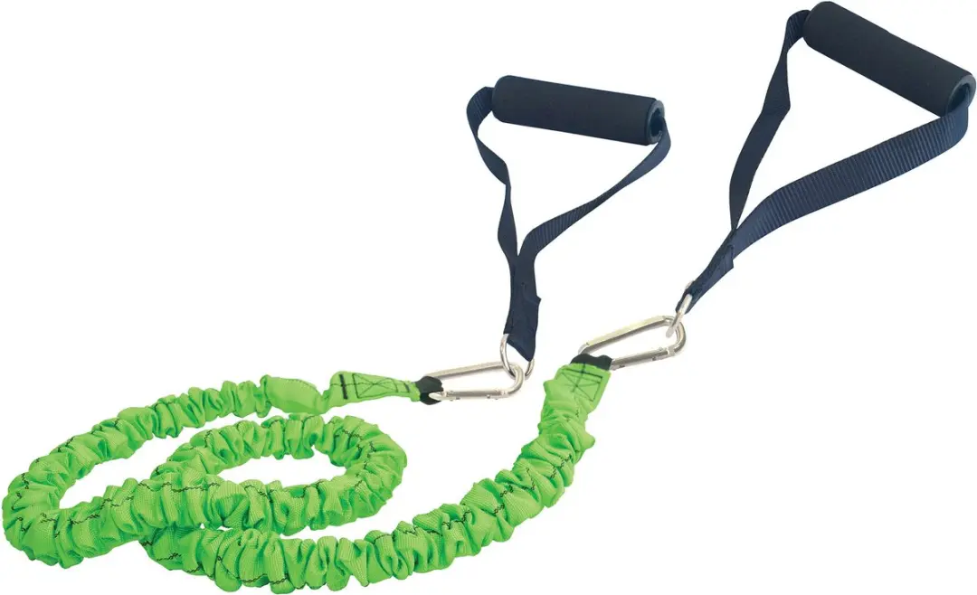 Schildkröt fitness Expander Set Pro met afneembare handgrepen.