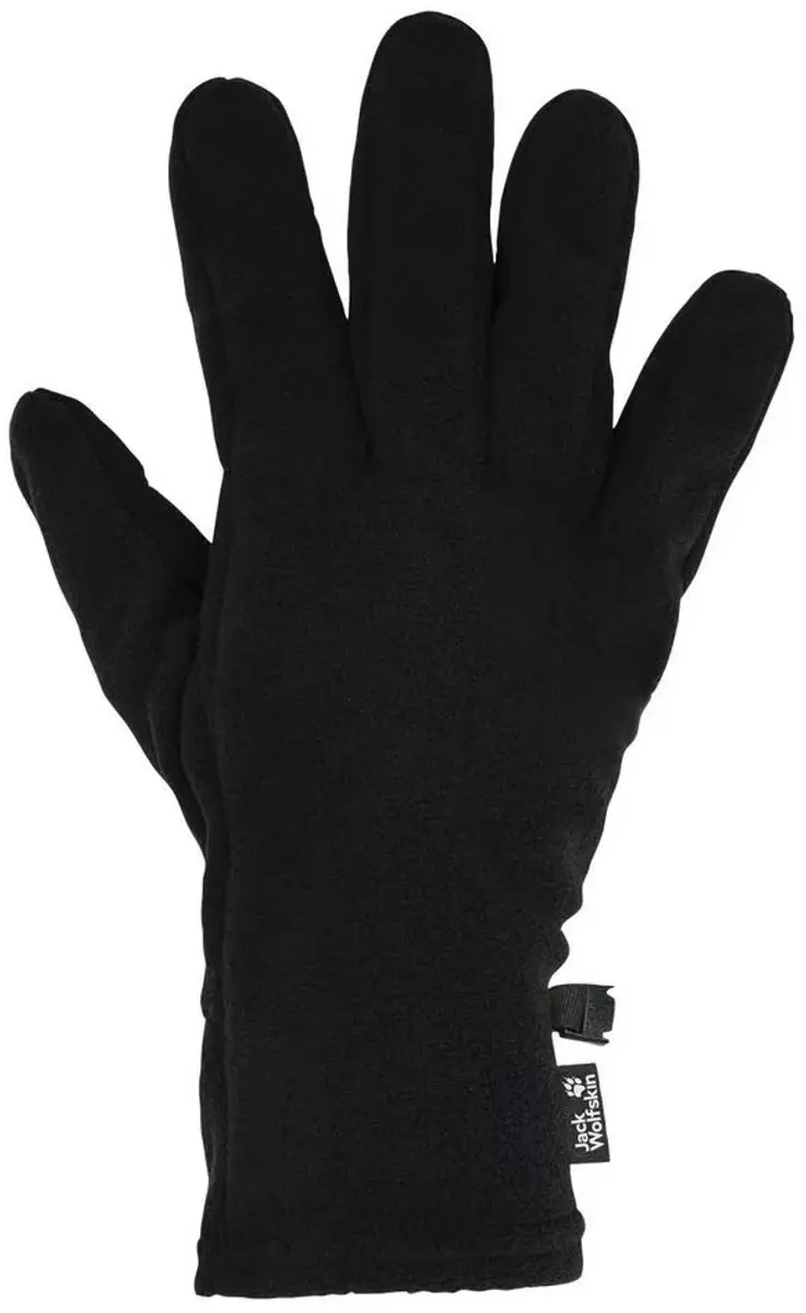 Jack Wolfskin Real Stuff Handschoenen Zwart XS