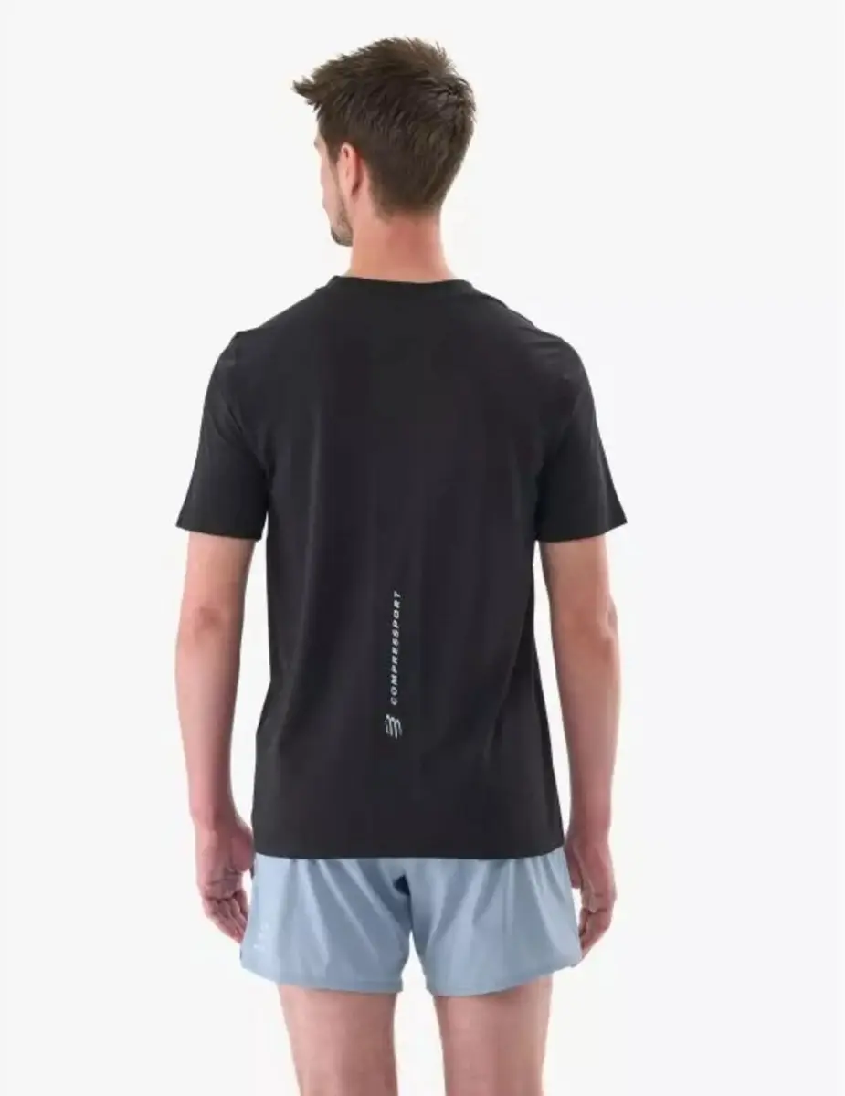 Compressport Performance SS T-shirt M - Zwart