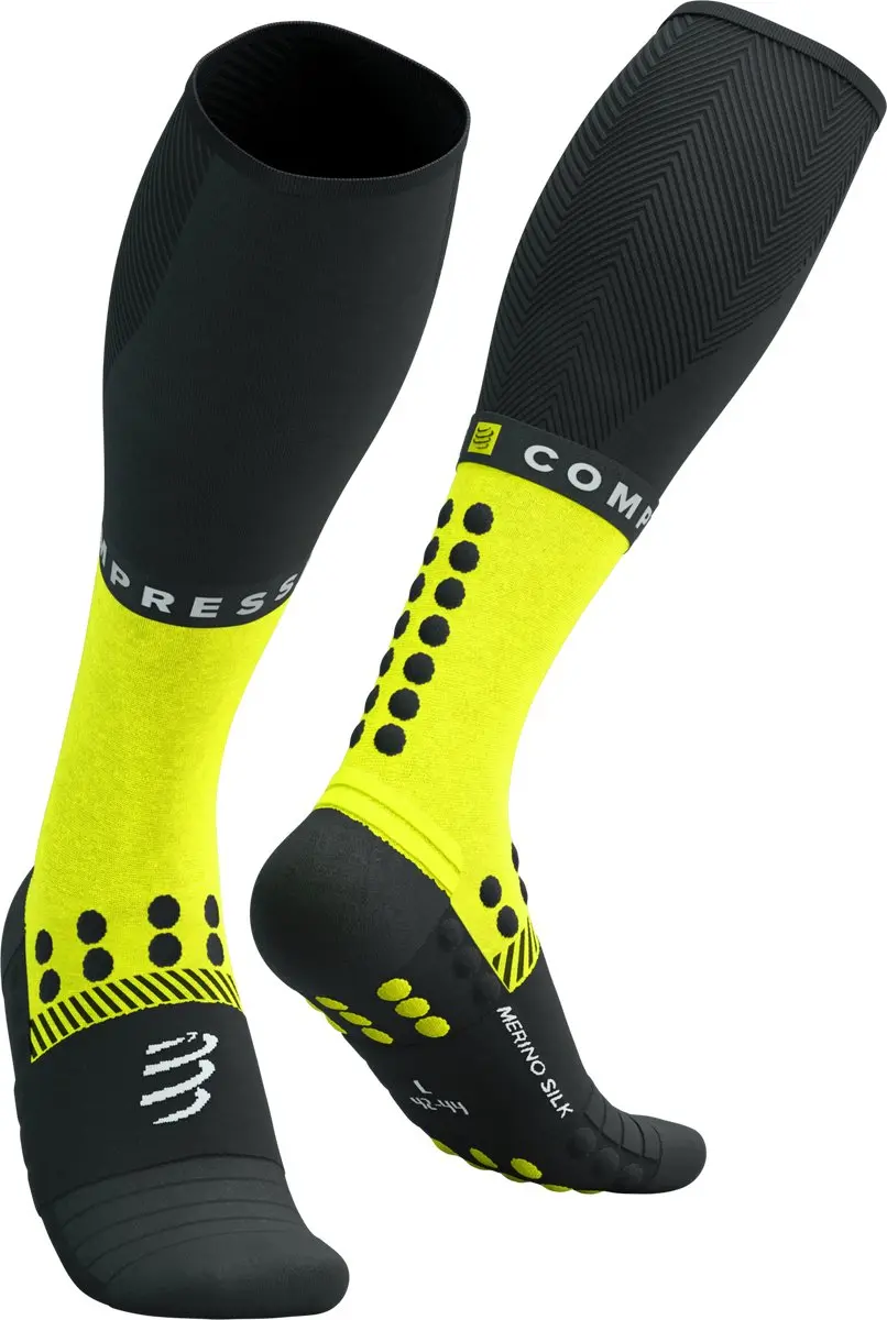 Compressport Full Socks Winter Run Compressiesokken 42-44