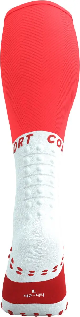 Compressport Full Socks Oxygen Compressiesokken 35-38 - Fluo Red