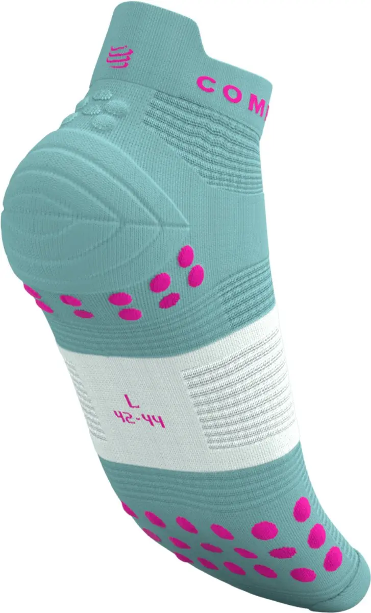 Compressport Pro Racing Socks V4.0 Hardloopsokken 35-38 - Jacaranda/Maize