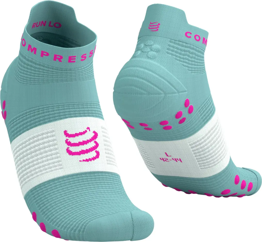 Compressport Pro Racing Socks V4.0 Hardloopsokken 35-38 - Jacaranda/Maize