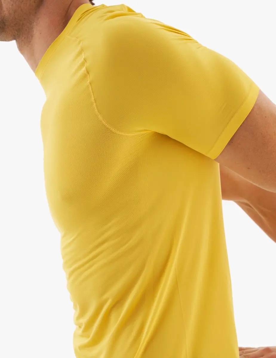 Compressport Trail Racing SS T-shirt M - Ceylon Yellow