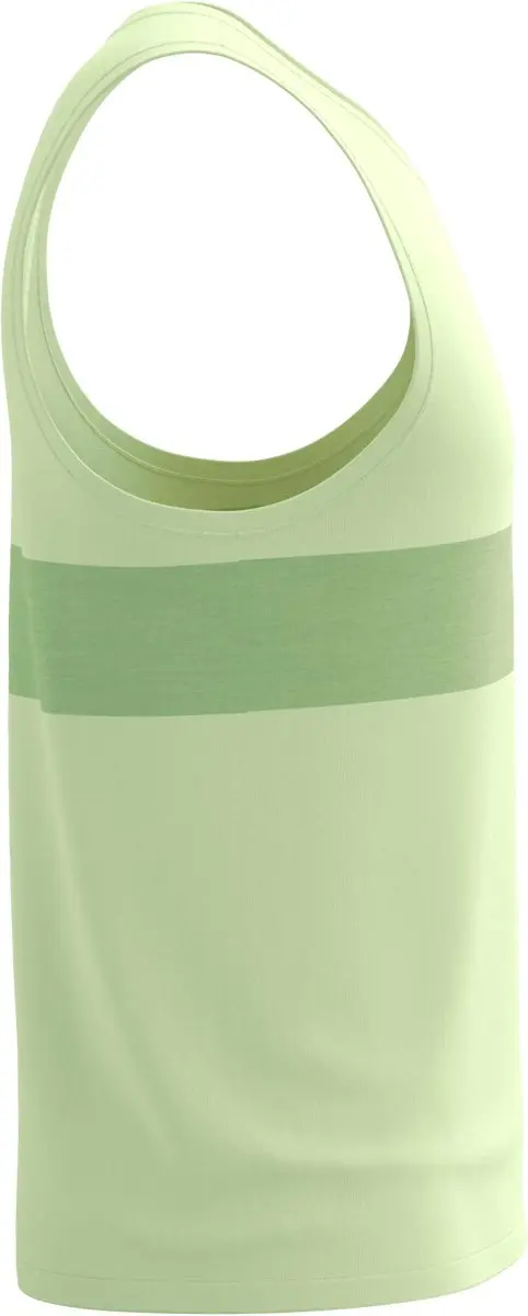 Compressport Performance Singlet M - XL - Cream/Neon Green