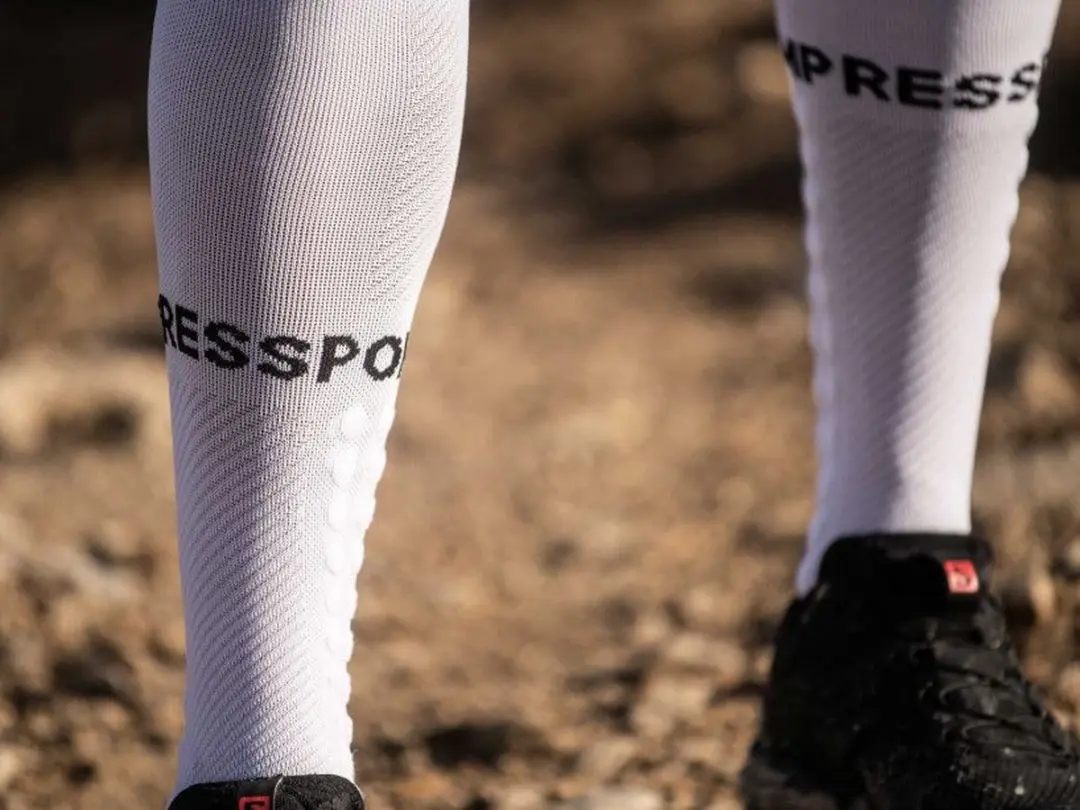 Compressport Full Socks Run Compressiesokken 35-38 - Ether/Norse Blue - afbeelding 6 van 6
