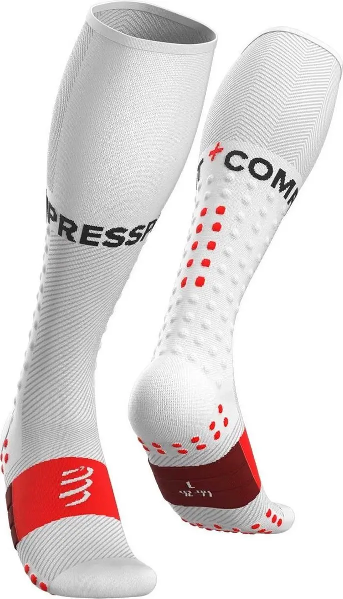 Compressport Full Socks Run Compressiesokken 35-38 - Ether/Norse Blue