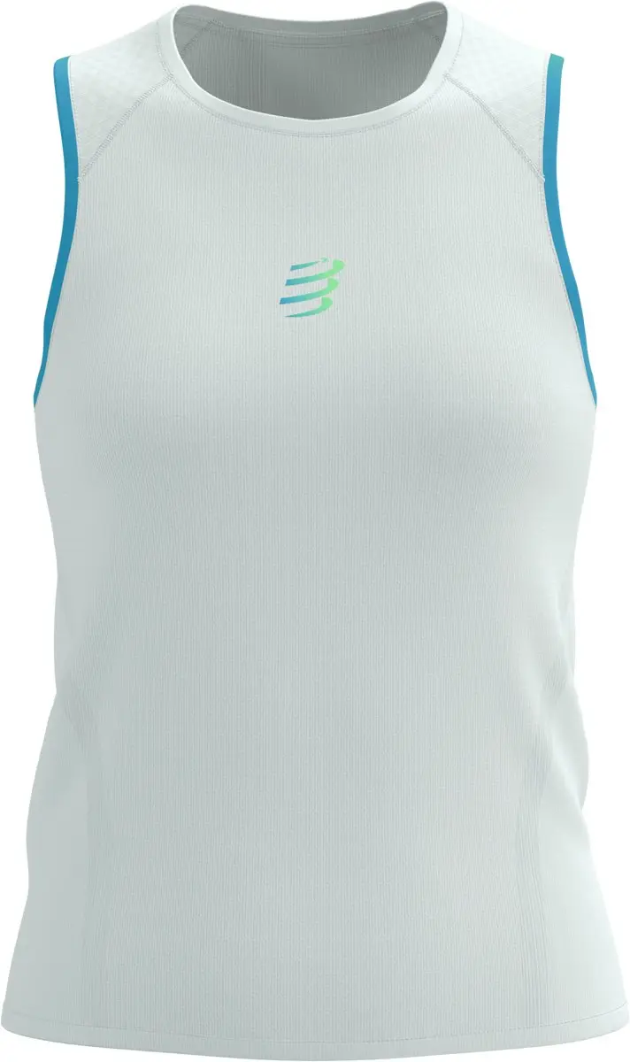 Compressport Trail Racing Tank W - M - Star White