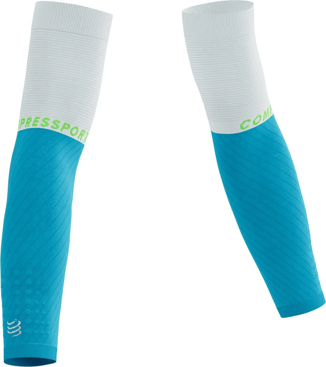 Compressport Armforce Norse Blue/Neon Green