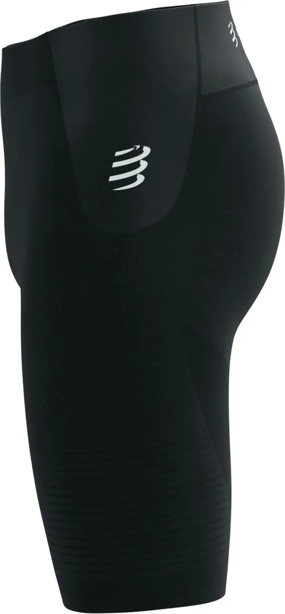 Compressport Run Under Control Short M - Trainingsbroek - Zwart