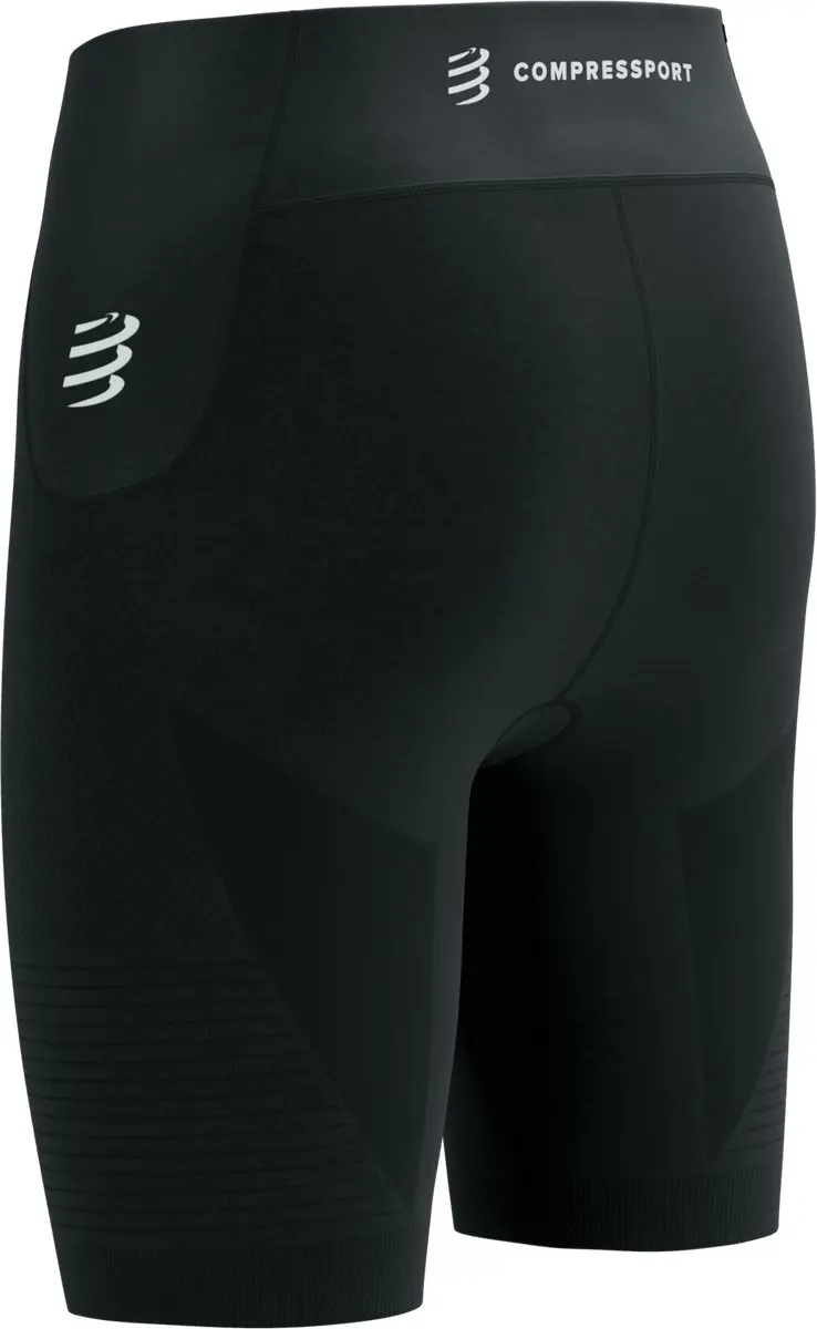 Compressport Run Under Control Short M - Trainingsbroek - Zwart