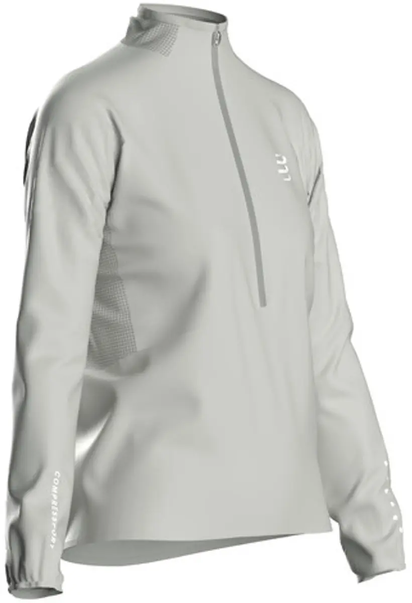 Compressport Aura Windproof Jacket - L - Gray Violet