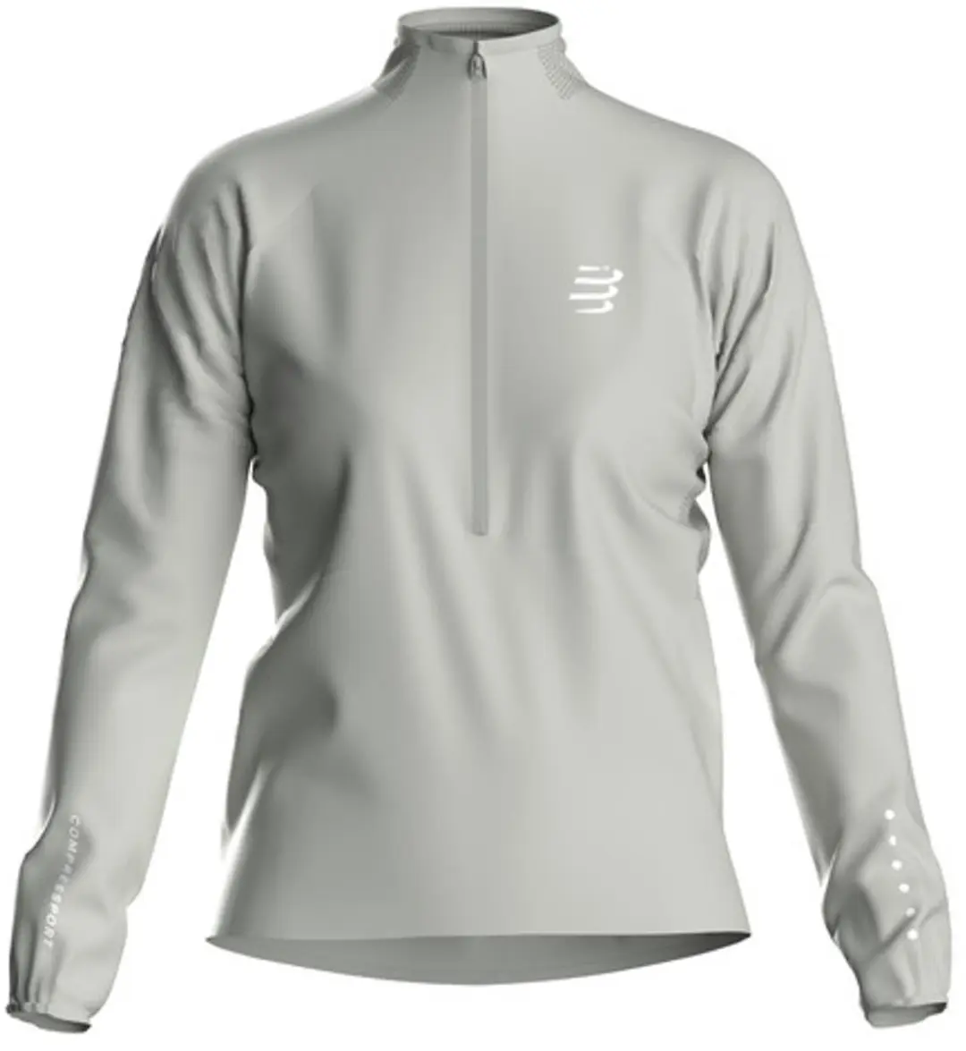 Compressport Aura Windproof Jacket - L - Gray Violet