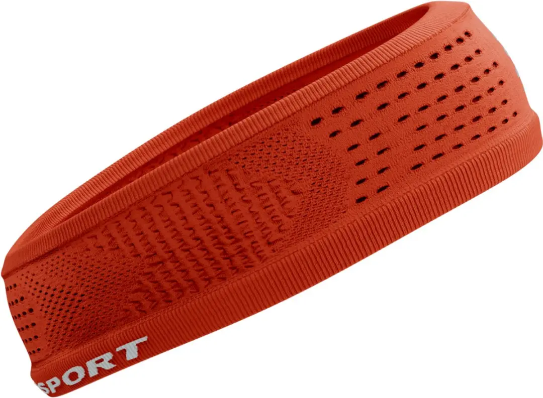Compressport Thin Headband On/Off 2.0 - Unisex - Oranje - afbeelding 4 van 6