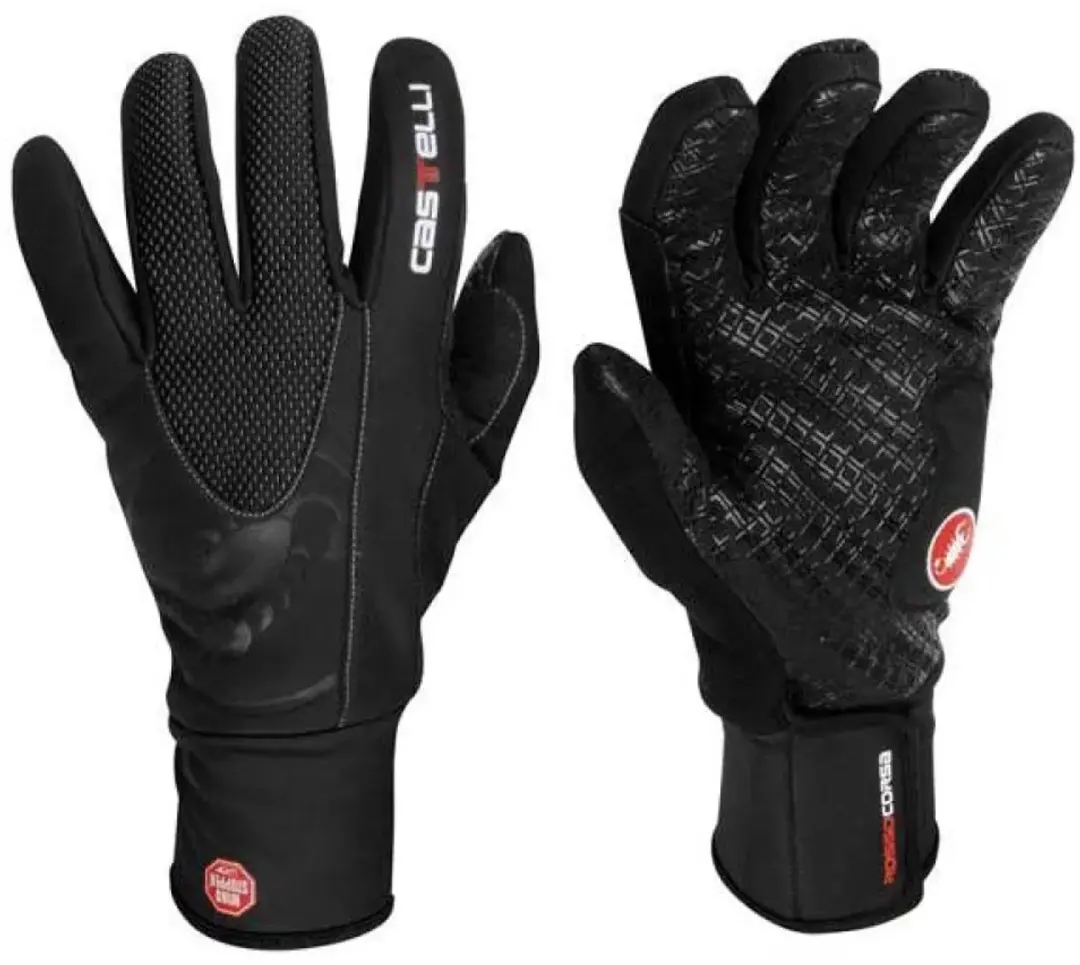 Castelli Estremo Fietshandschoen - Zwart XXL