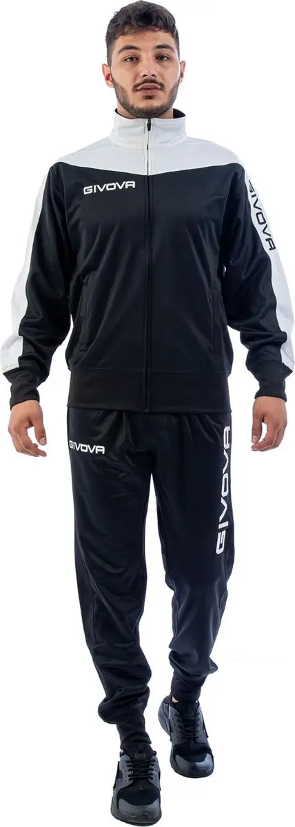 Givova Roma Trainingspak XL - Zwart