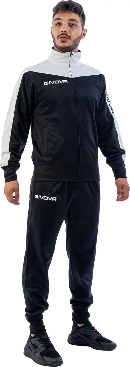 Givova Roma Trainingspak XL - Zwart - afbeelding 3 van 6