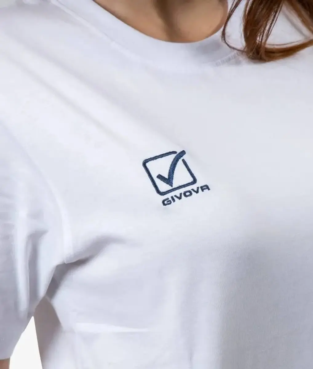 Givova Cotone T-shirt Wit - 3XL - afbeelding 6 van 6