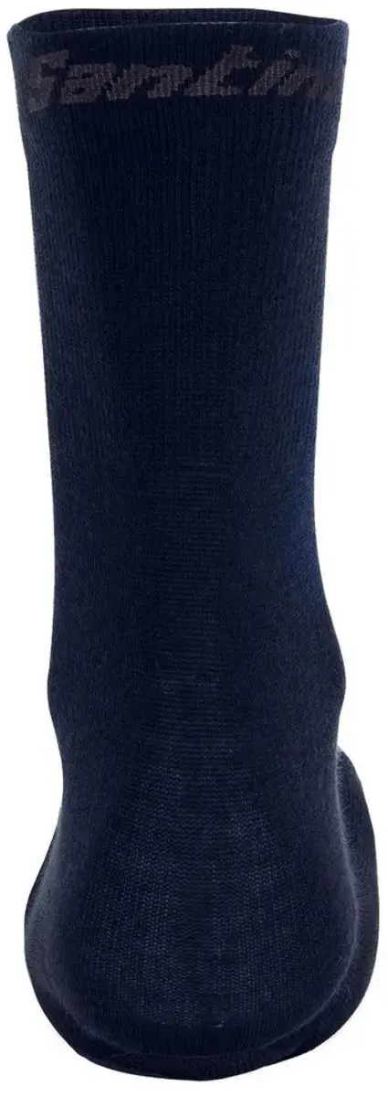 Santini Fietssokken Winter Blauw Unisex - 36-38
