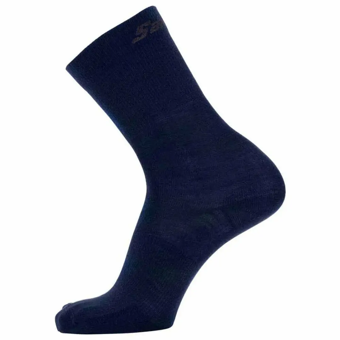Santini Fietssokken Winter Blauw Unisex - 36-38