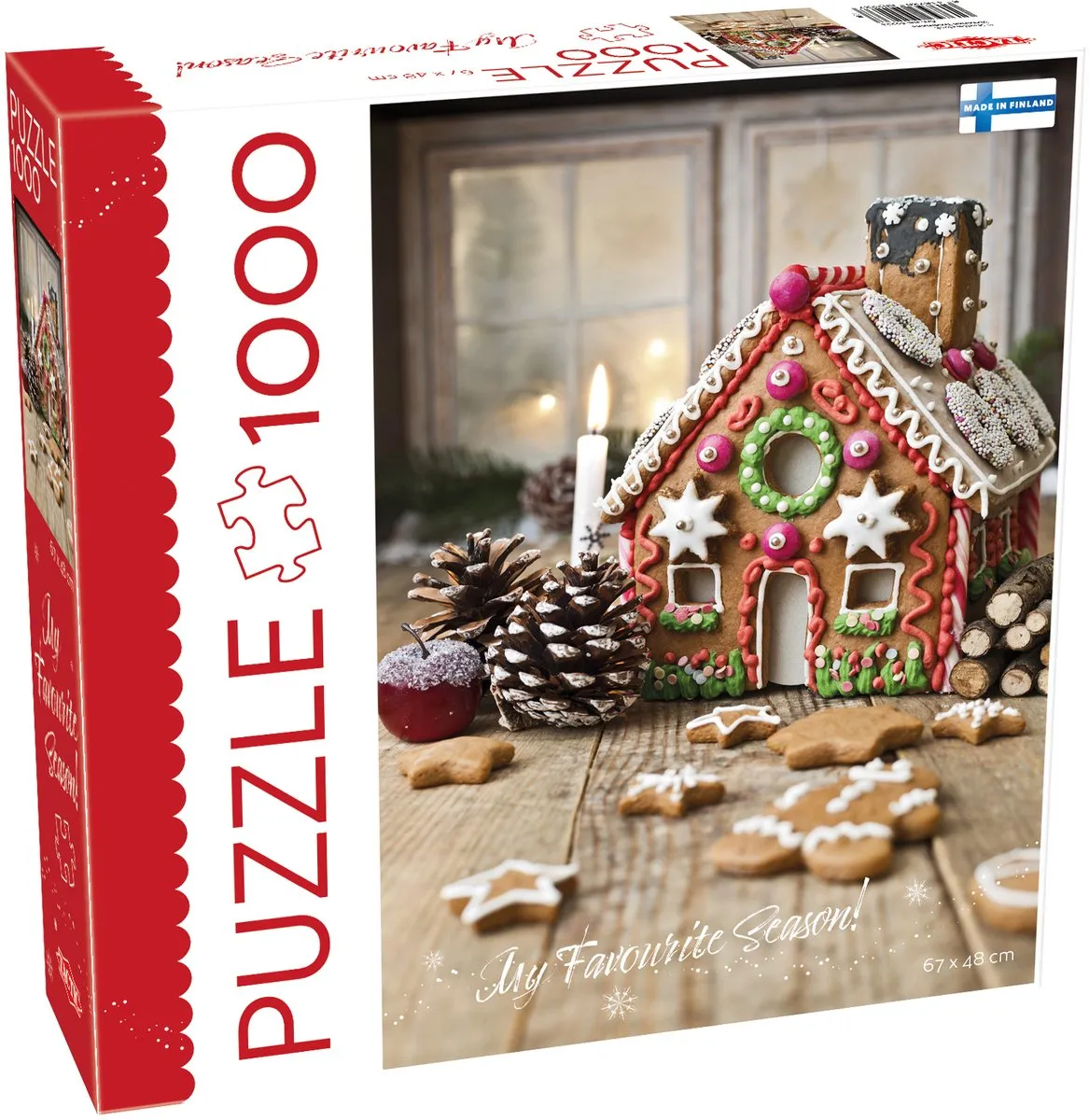 Tactic Gingerbread House Puzzel 1000 Stuks - MPN 59607